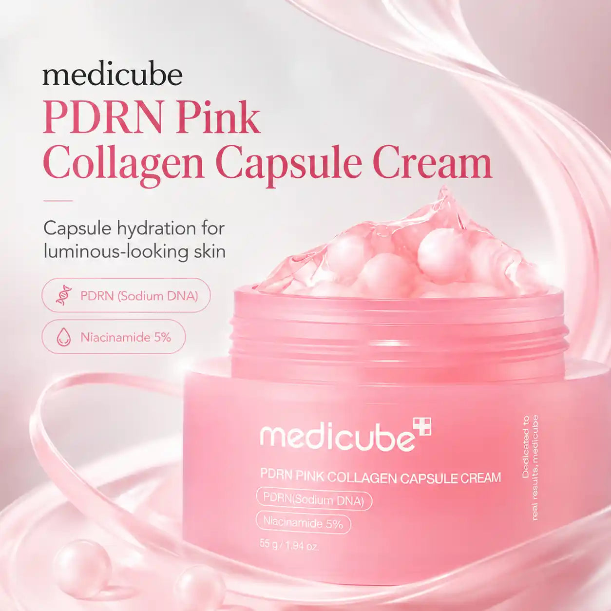 Medicube PDRN Pink Collagen Capsule Cream 55g
