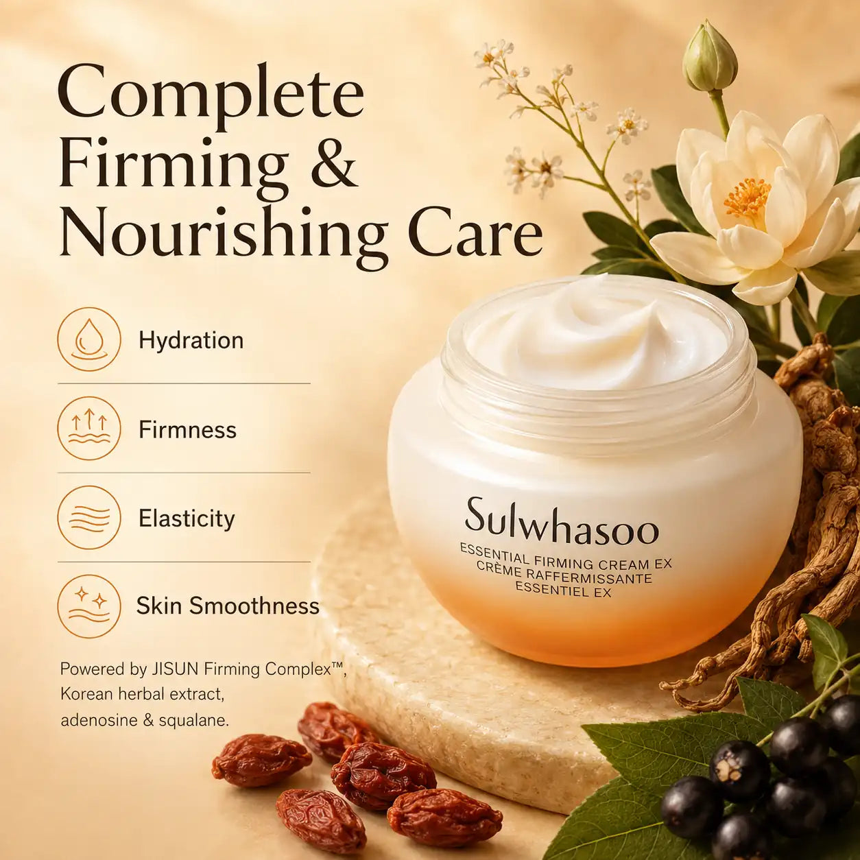 Sulwhasoo Essential Comfort Firming Cream ( 75ml ) & Moisturizer ( 50ml )