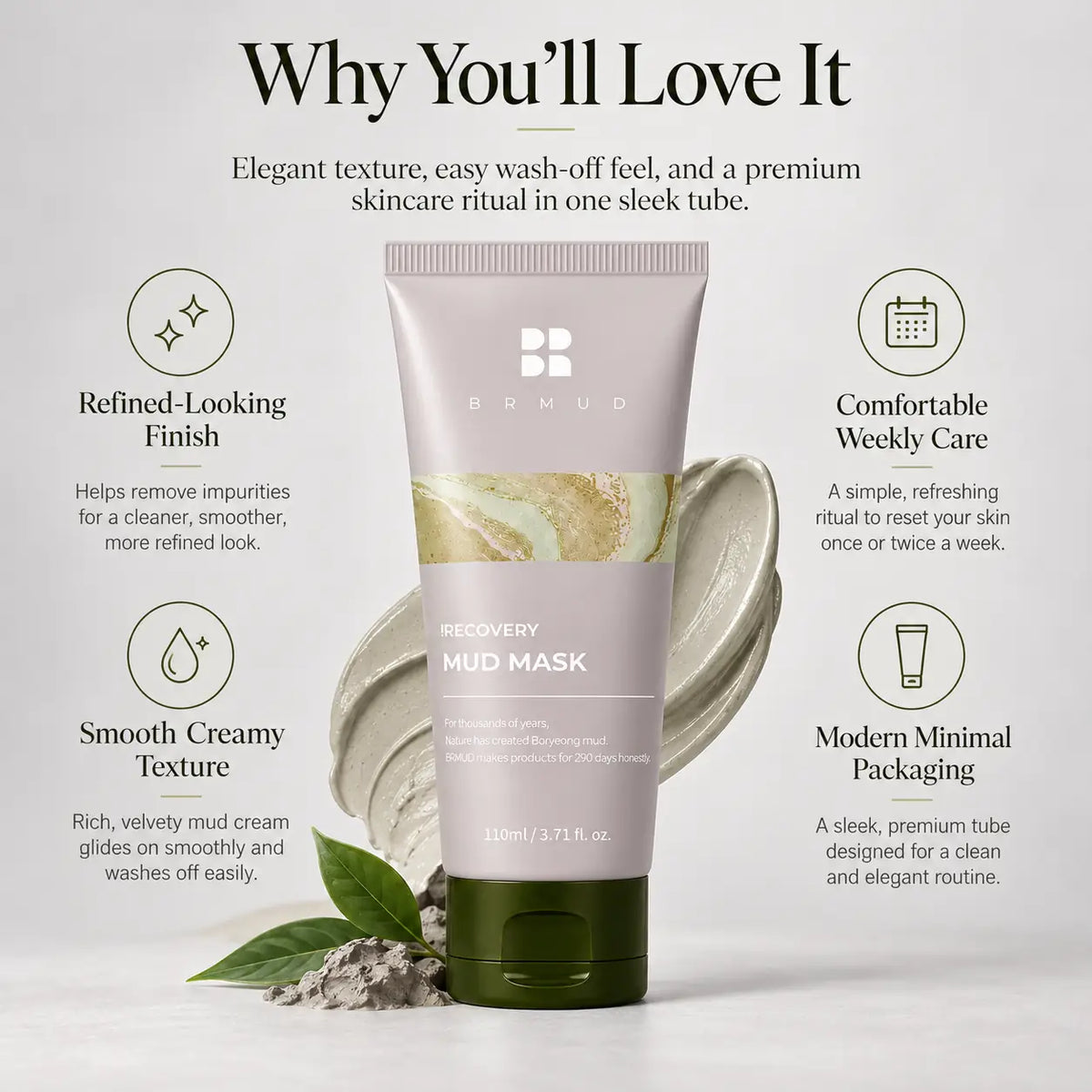 BRMUD Recovery Mud Mask 110ml
