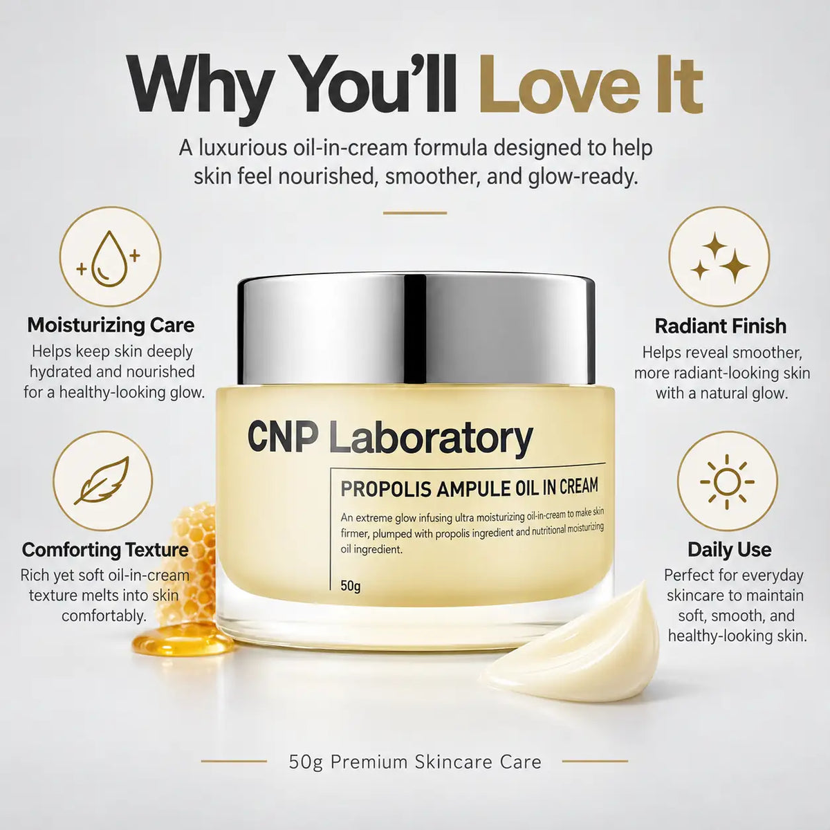 CNP Laboratory Propolis Ampule Oil in Cream 50ml