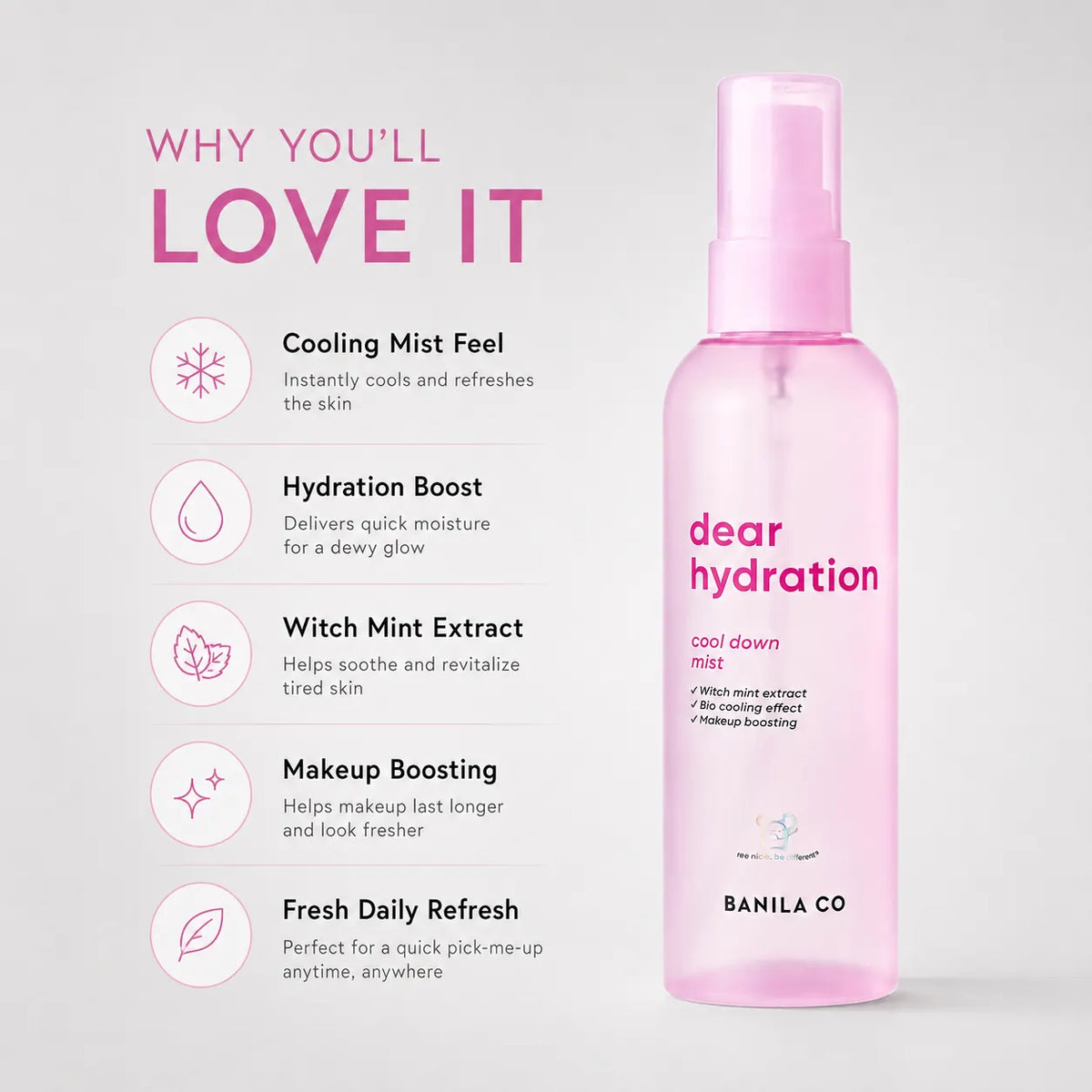 Banila Co Dear Hydration Cool Down Mist 99ml