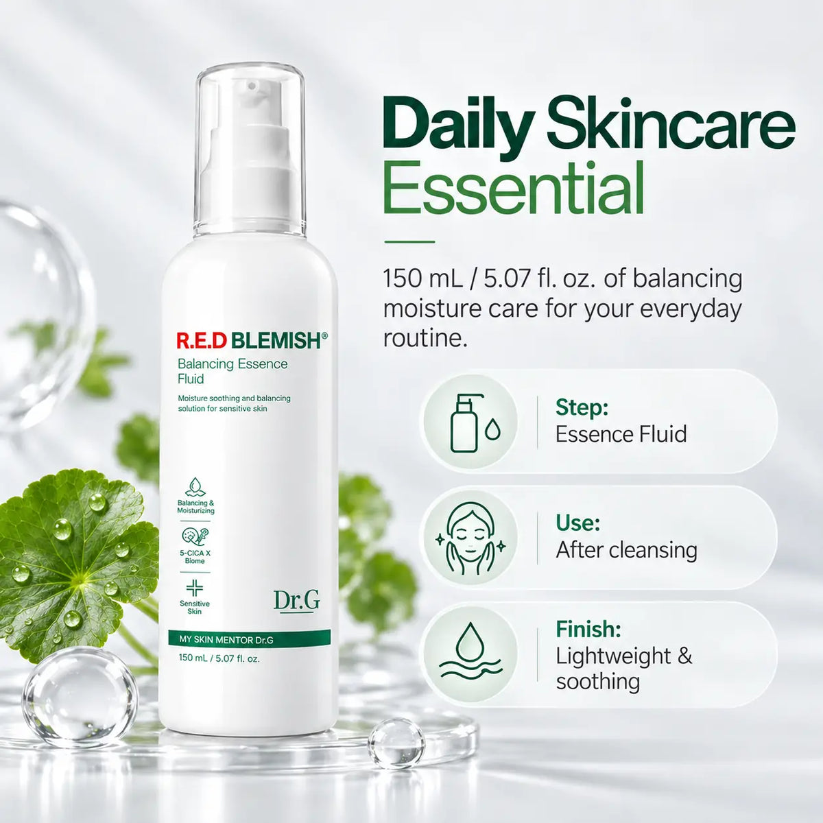 Dr.G Red Blemish Balancing Essence Fluid 150ml