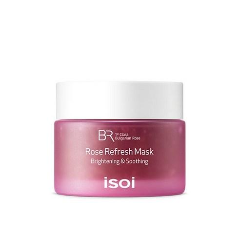 ISOI Bulgarian Rose Refresh Mask 80g Korean skincare product image