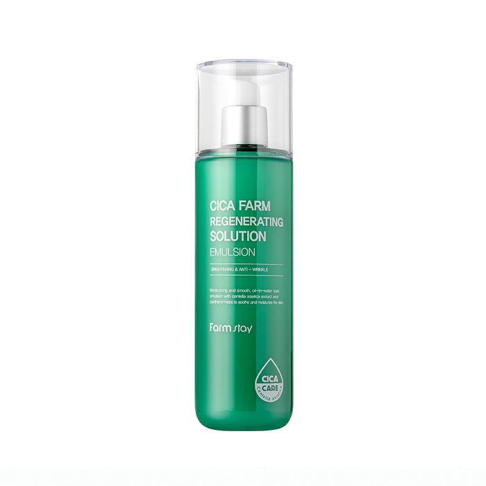 Farmstay Cica Farm Regenerating Solution Emulsion 200ml Korean moisturizer product image