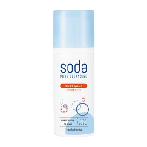 Holika Holika Soda Pore O2 Bubble Mask packaging, fizzing pore cleansing mask