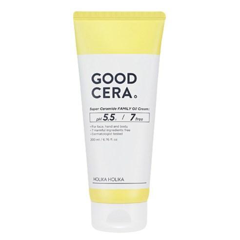 Holika Holika Good Cera Family Oil Cream packaging, Korean ceramide cream for dry skin