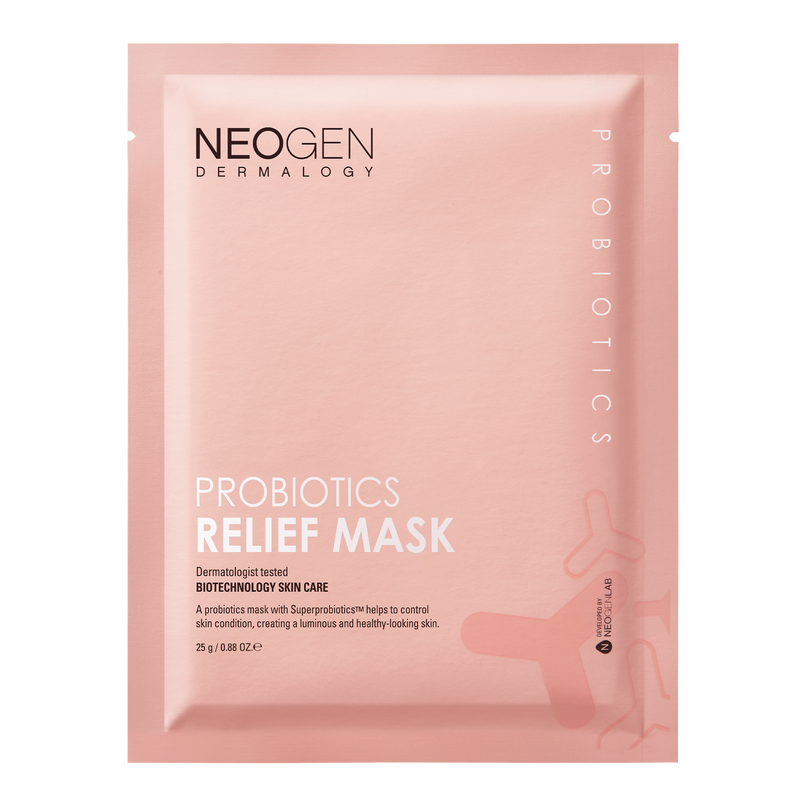 NEOGEN Dermalogy Probiotics comfort Mask (25ml x 5 Sheets) Beauty Supplement Daily Beauty Care 25ml x 5pcs Korean skincare