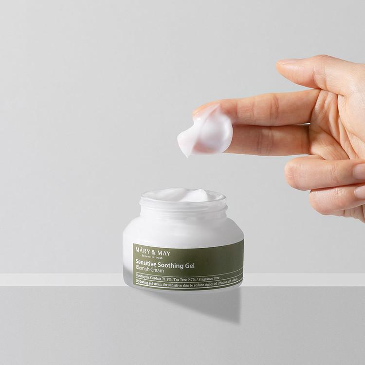 Mary&May Sensitive Soothing Gel Cream 70g Korean skincare product image