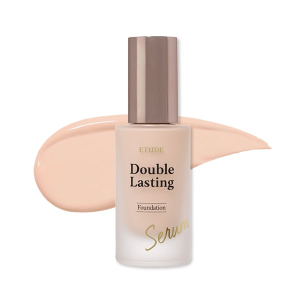 ETUDE Double Lasting Serum Skin Foundation 30g No.13C1 Rosy Pure Korean serum product image