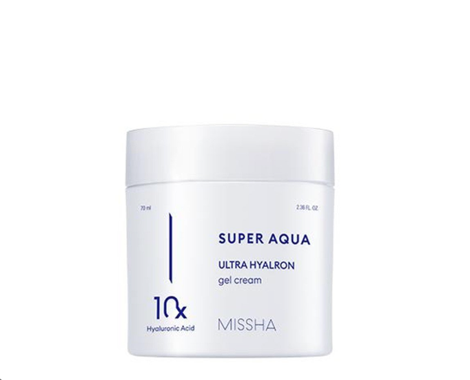 MISSHA Super Aqua Ultra Hyalron Gel Cream 70ml Korean moisturizer product image