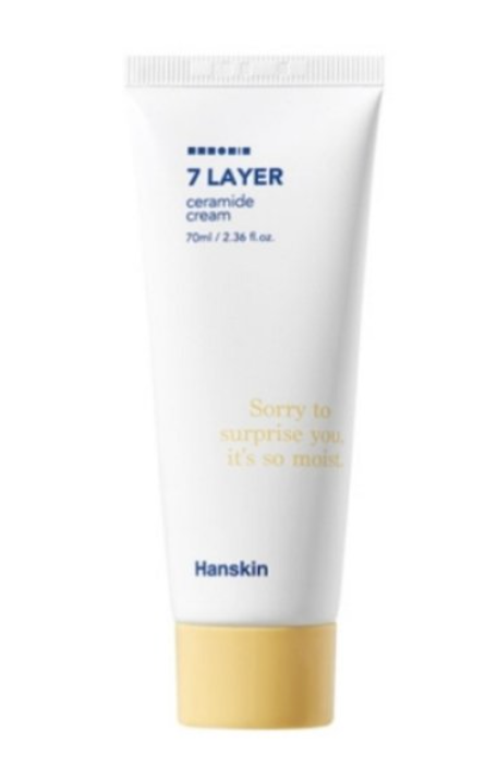 Hanskin 7 Layer Ceramide Cream 70ml Korean moisturizer product image