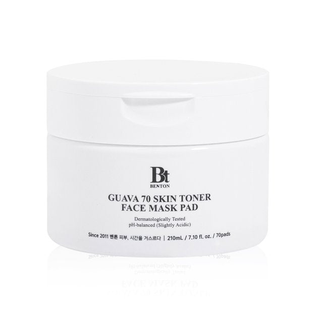 Benton Guava 70 Skin Toner Face Mask Pad 210ml / 70pcs Korean toner product image