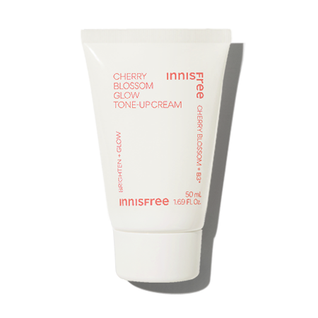 Innisfree Dewy Glow Tone Up Cream with Jeju Cherry Blossom 50ml K-beauty makeup product image