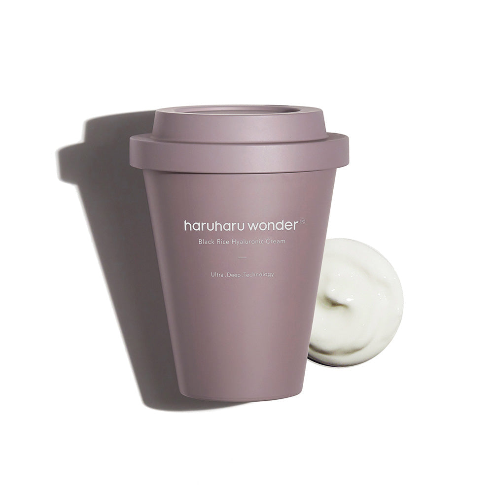 Haruharu Wonder Black Rice 10 Hyaluronic Cream 90ml Korean moisturizer product image