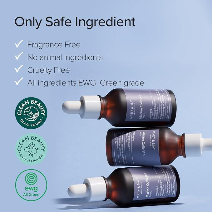 Mary&May Marine Collagen Serum 30ml Korean toner product image