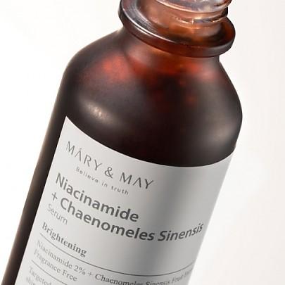Mary&May Niacinamide+Chaenomeles Sinensis Serum 30ml Korean toner product image