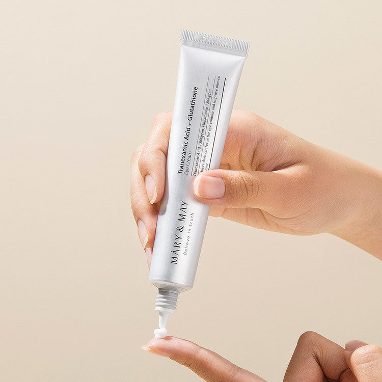 Mary&May Tranexamic Acid+Glutathione Eye Cream 30g Korean moisturizer product image