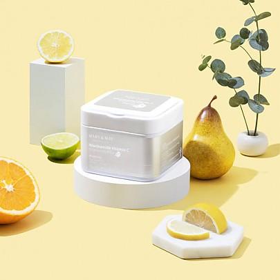 Mary&May Niacinamide Vitamin C Brightening Mask 30EA 400g Korean toner product image