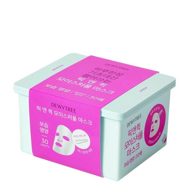 DEWYTREE Pick and Quick Moisturizing Mask 30ea Korean skincare product image