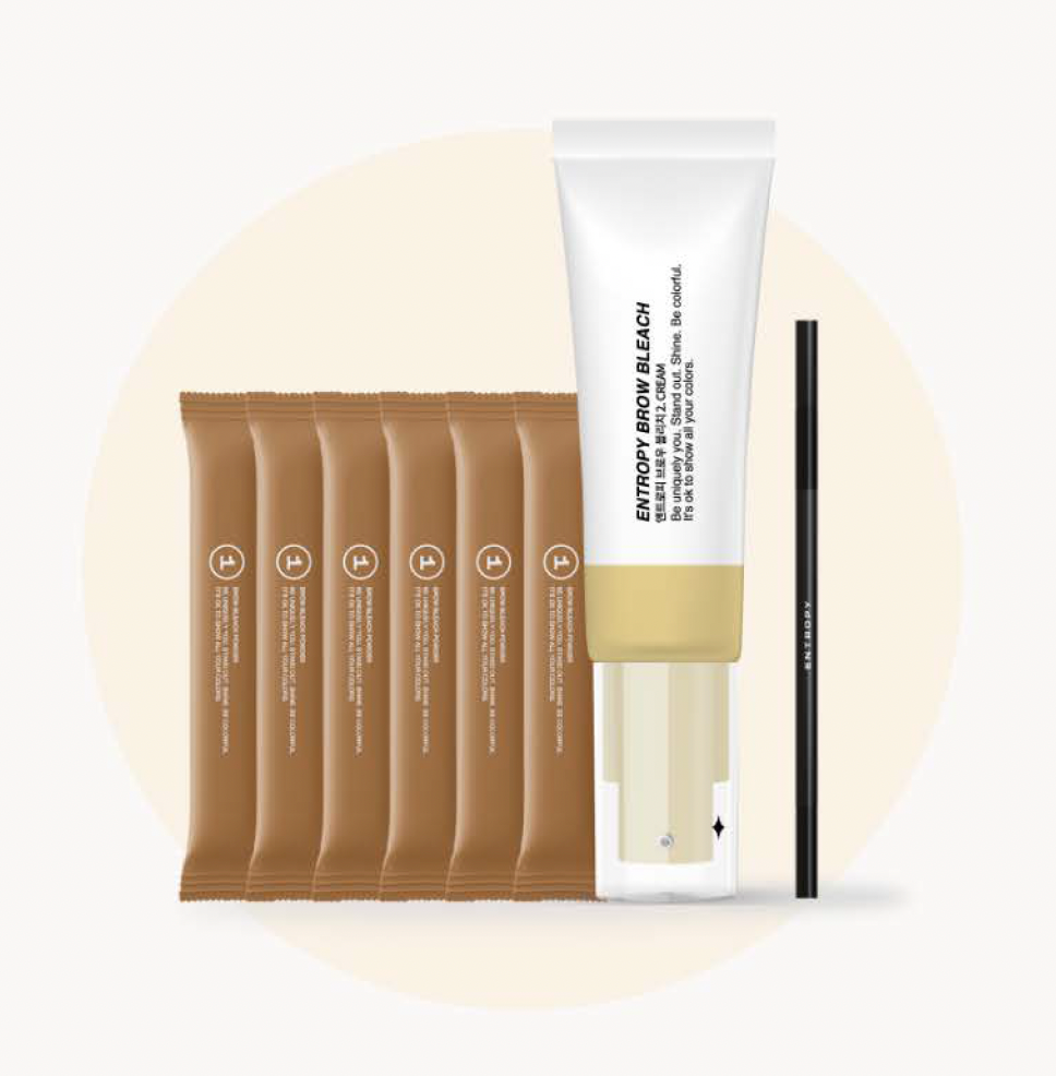 ENTROPY Brow Bleach 50g K-beauty makeup product image