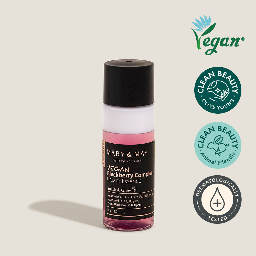 Mary&May Vegan Blackberry Complex Cream Essence 30ml Miniature Korean essence product image