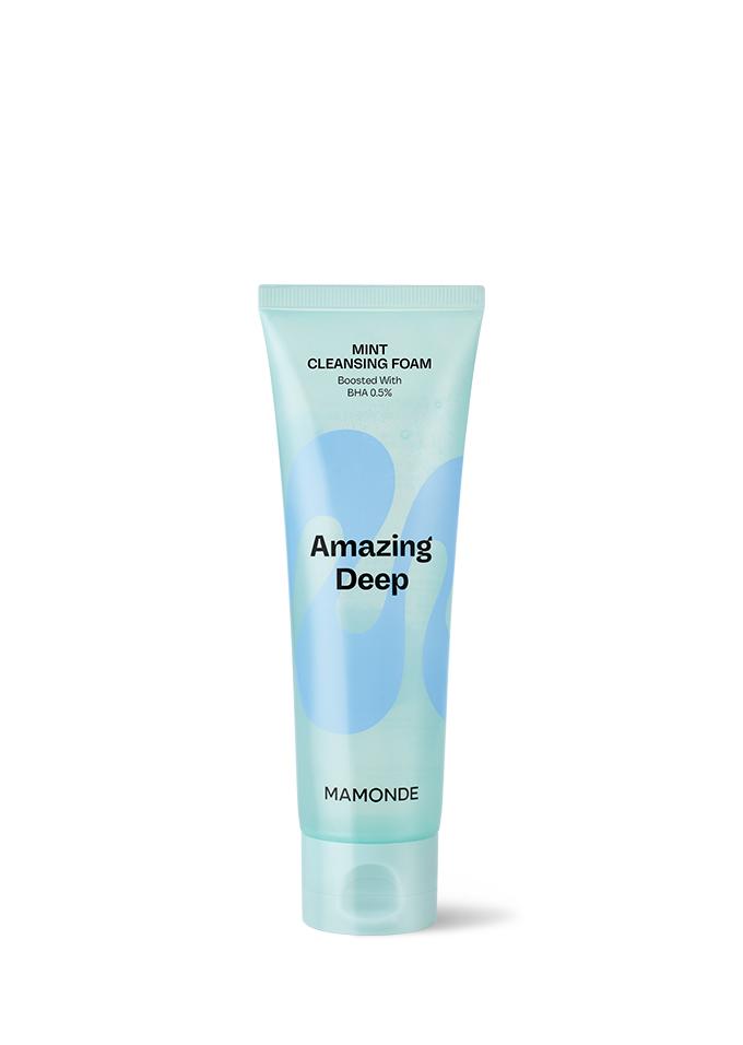 Mamonde Amazing Deep Mint Cleansing Foam 120ml Korean cleanser product image