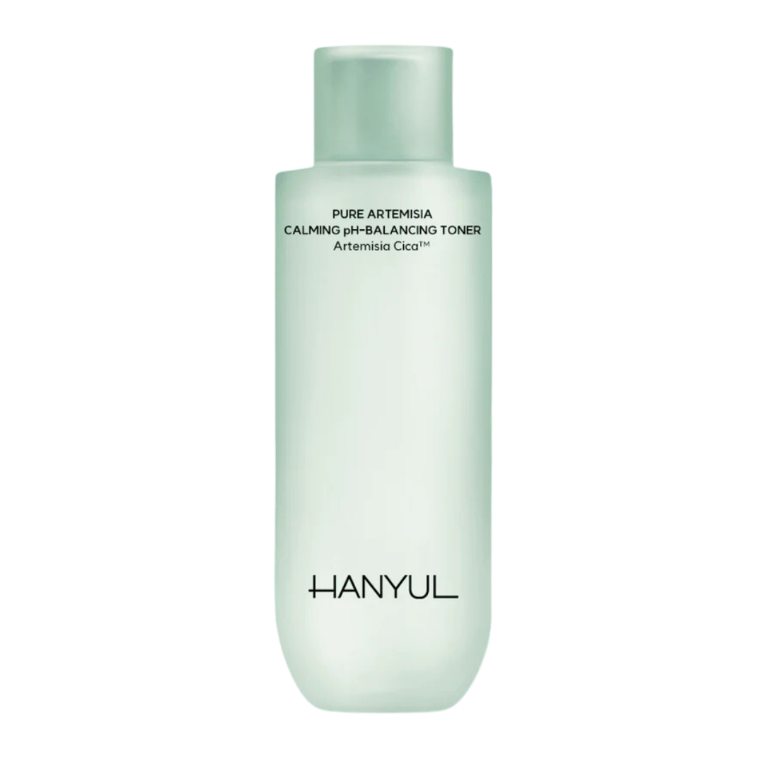 HANYUL Pure Artemisia Calming Toner packaging, artemisia toner for sensitive skin