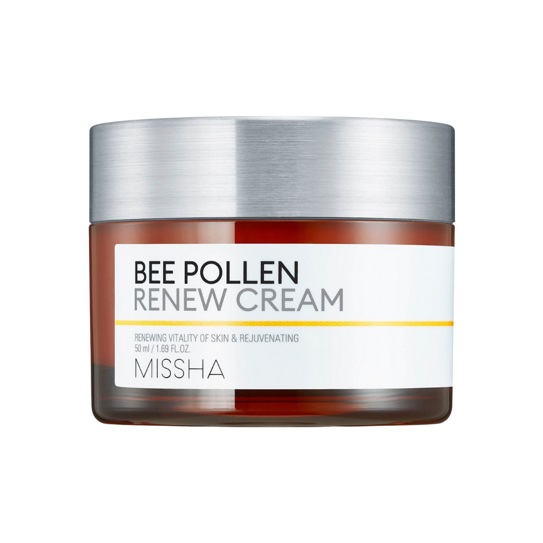 MISSHA Bee Pollen Renew Cream 50ml Korean moisturizer product image