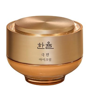 HANYUL Geuk Jin Eye Cream packaging, hanbang eye cream for fine lines