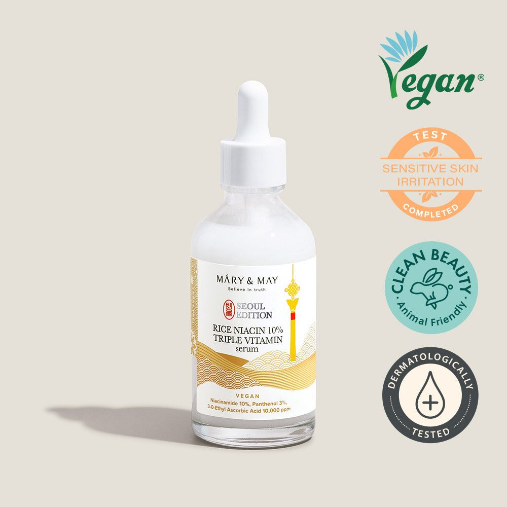 Mary&May Rice Niacin 10% Triple Vitamin Serum 80ml Korean essence product image