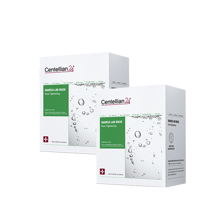 Centellian24 Pore Tightening Mask single sachet packaging close-up