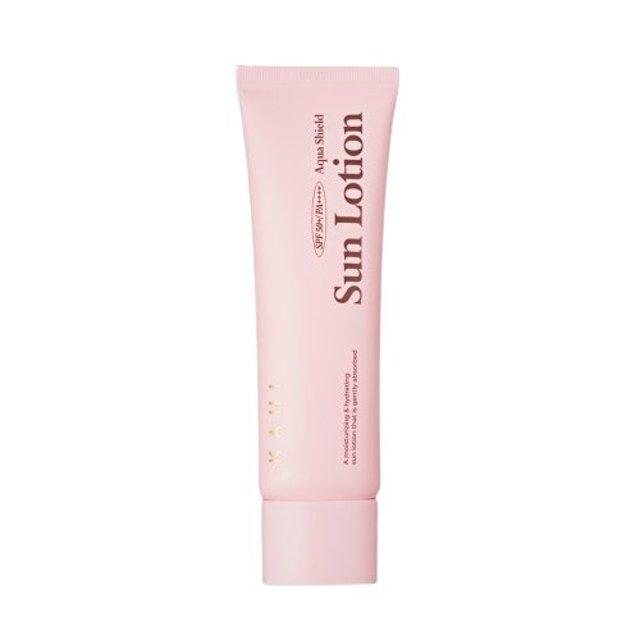 KAHI Aqua Shield Sun Lotion SPF50+ PA++++ 50ml Korean sunscreen product image