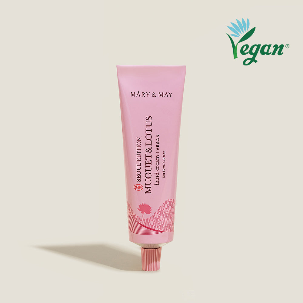 Mary&May Seoul Edition Muguet & Lotus Hand Cream 50ml Korean body care product image