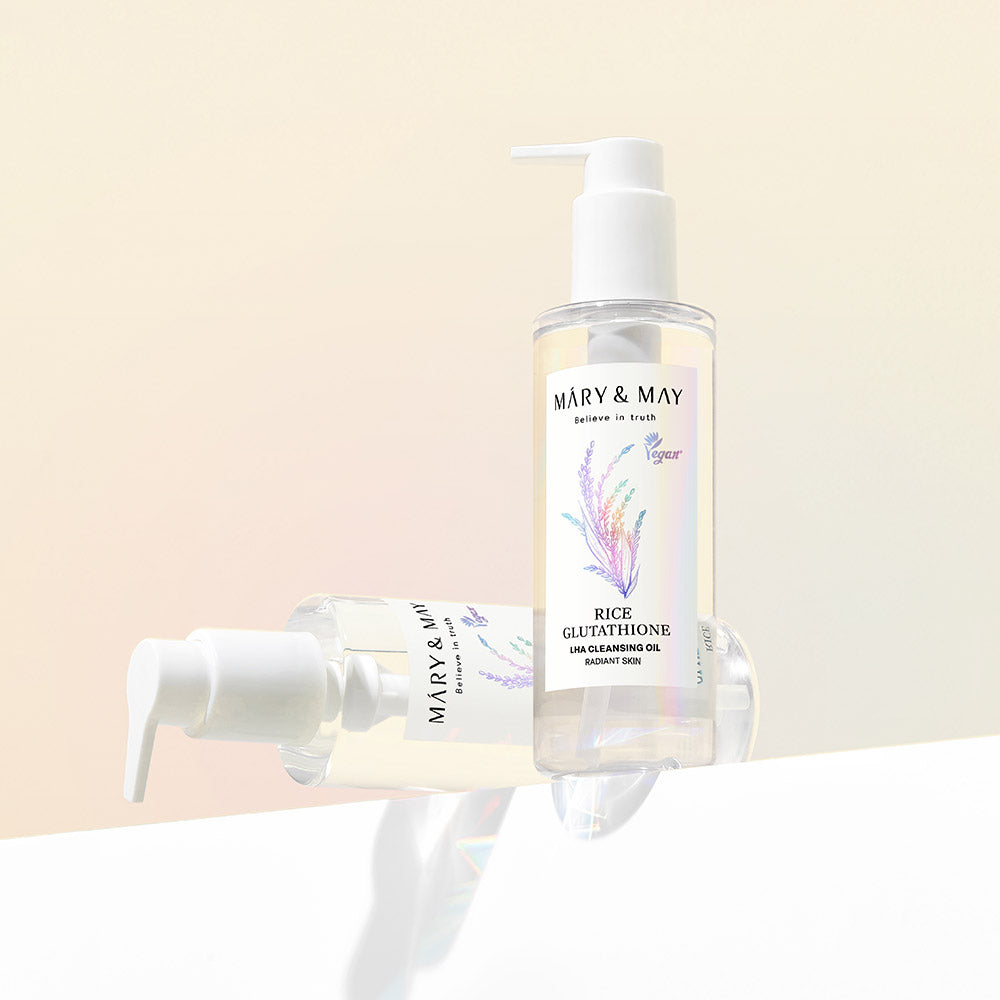 Mary&May Rice Glutathione LHA Cleansing Oil 200ml Korean cleanser product image