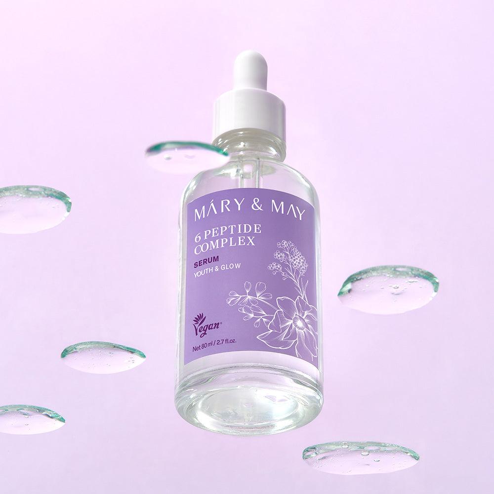 Mary&May 6Peptide Complex Serum 80ml Korean toner product image