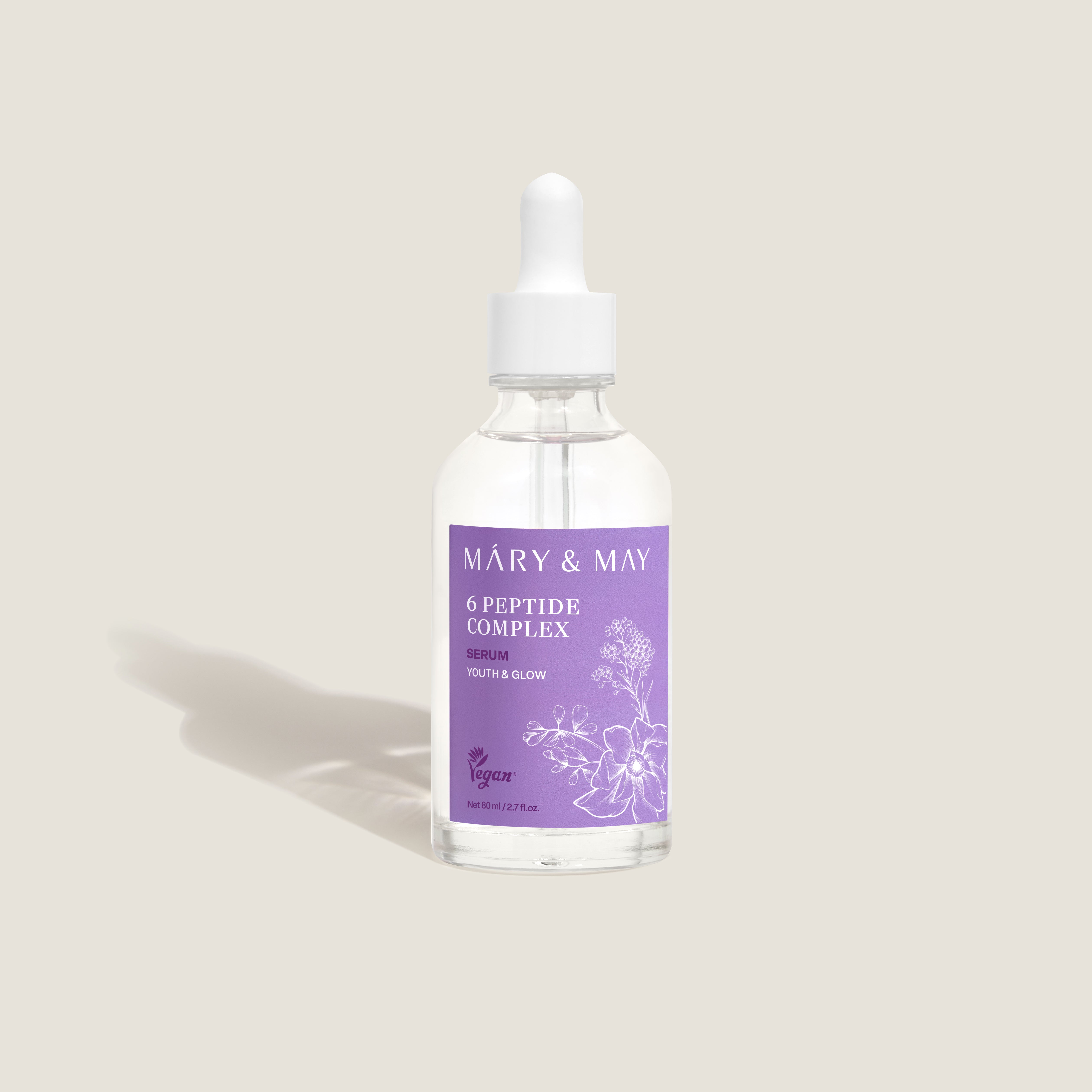 Mary&May 6Peptide Complex Serum 80ml Korean toner product image