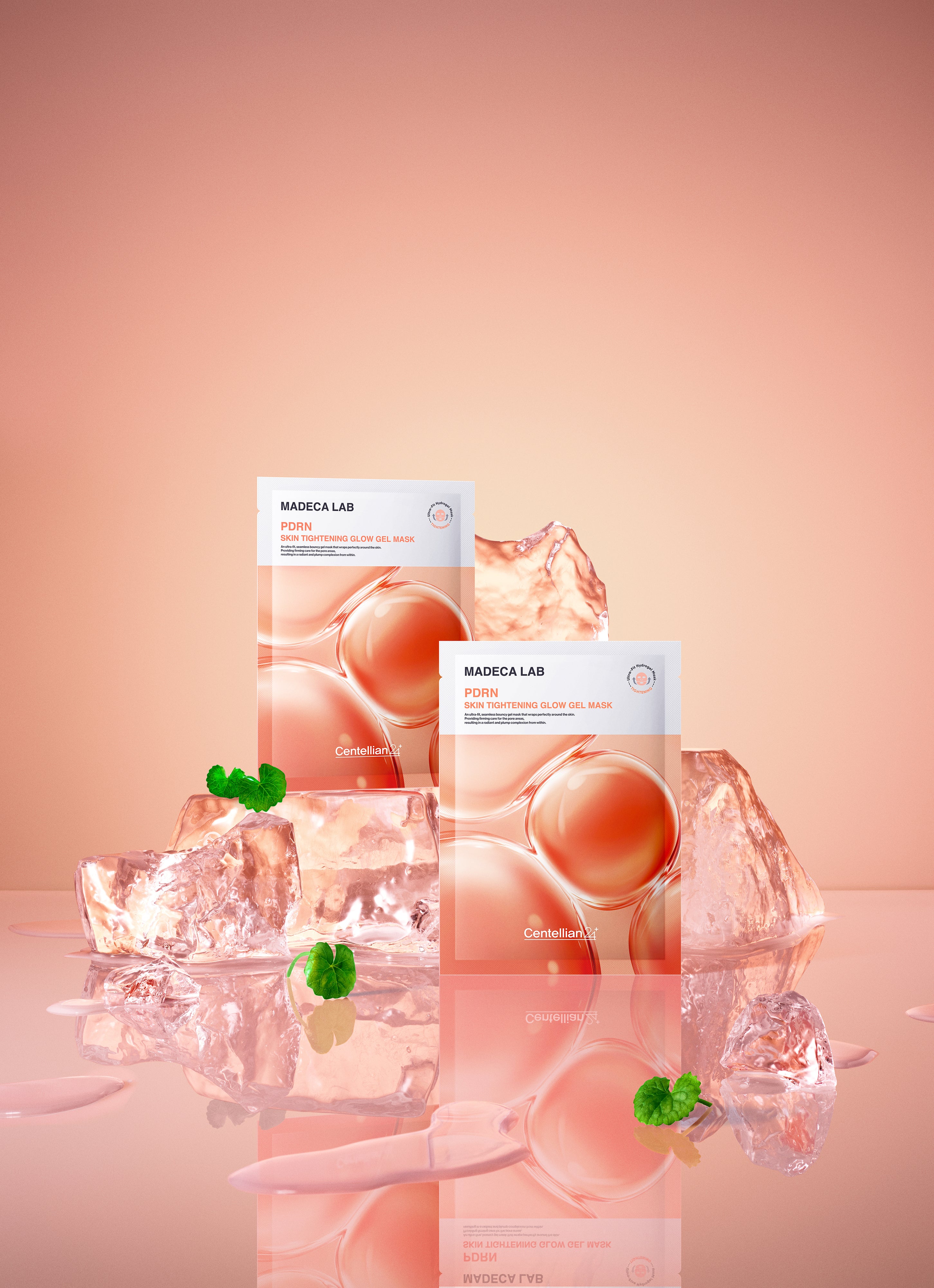 Centellian24 Madeca Lab PDRN Skin Tightening Glow Gel Mask 1ea Korean skincare product image