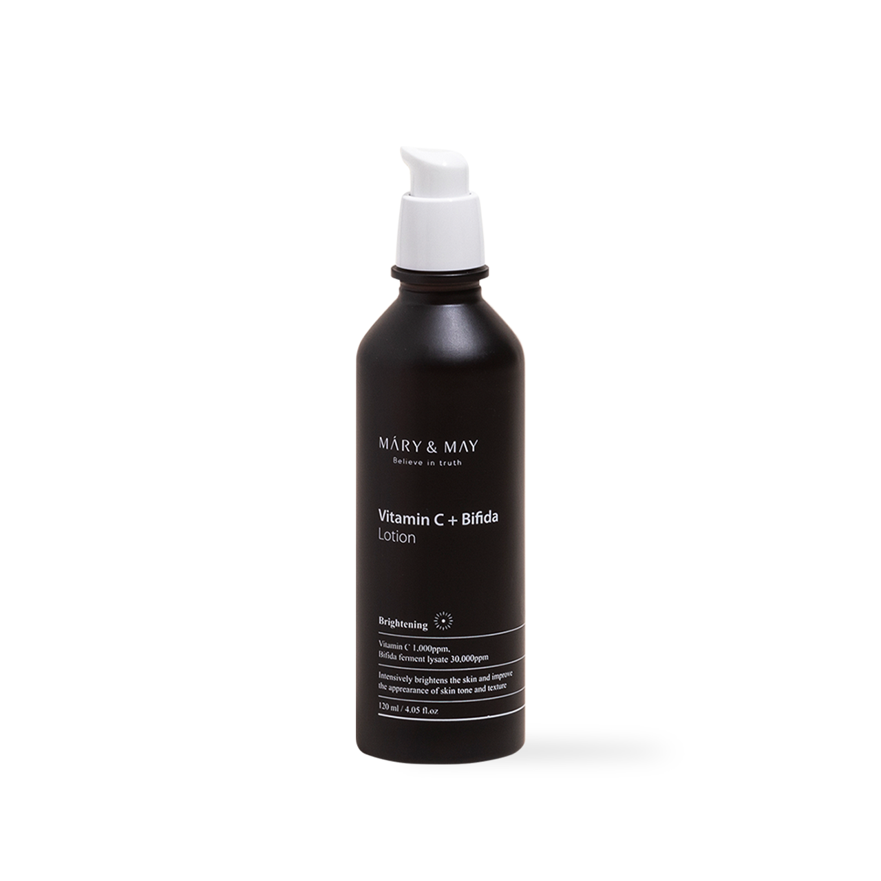 Lotion being dispensed from pump bottle onto palm