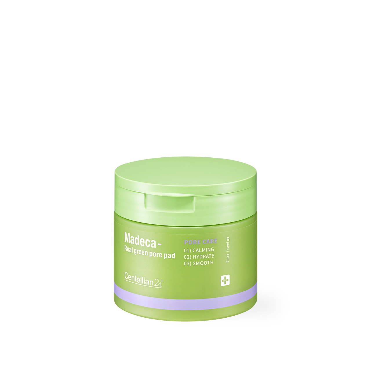 Centellian24 Madeca Real Green Pore Pad 60pcs Korean toner product image