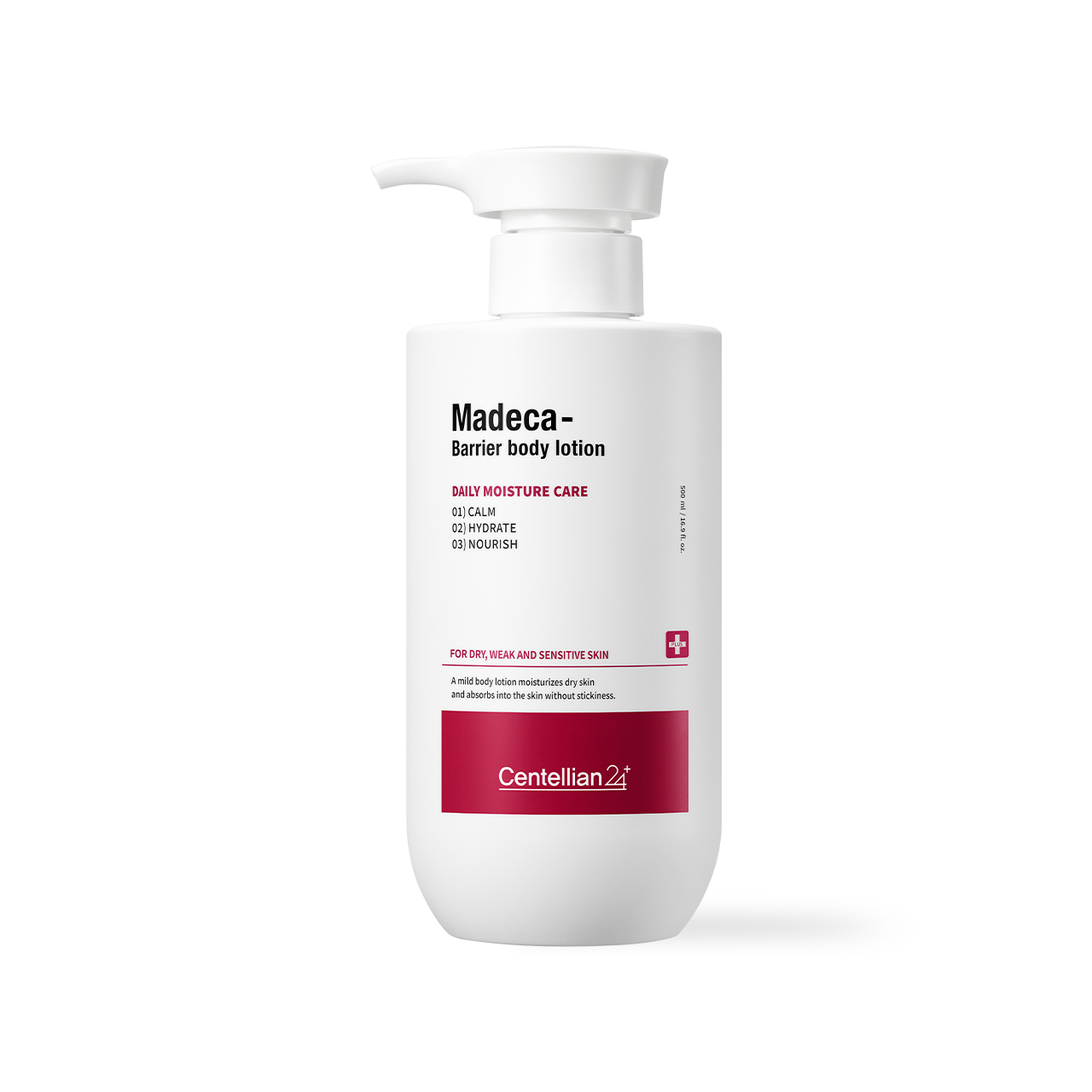 Centellian24 Barrier Body Lotion applied after shower
