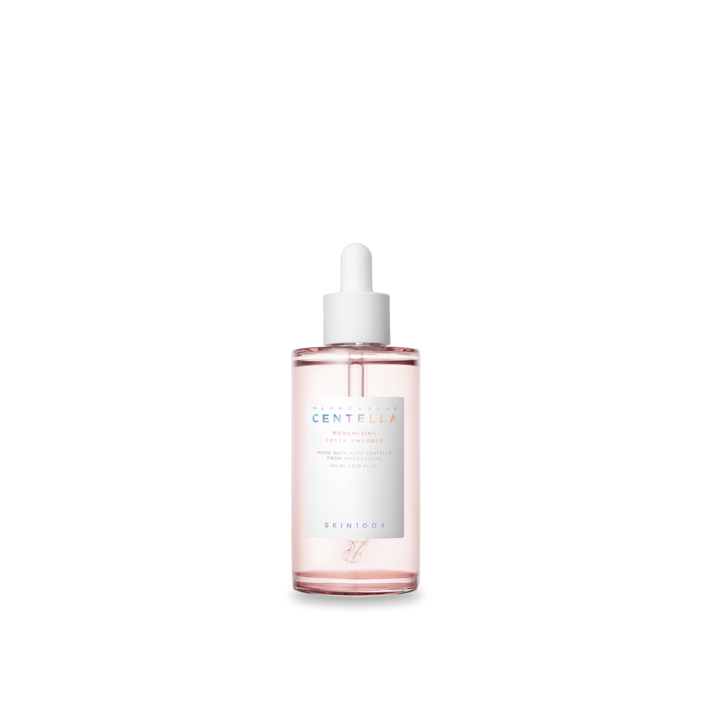 Ampoule bottle wrapped in original packaging film