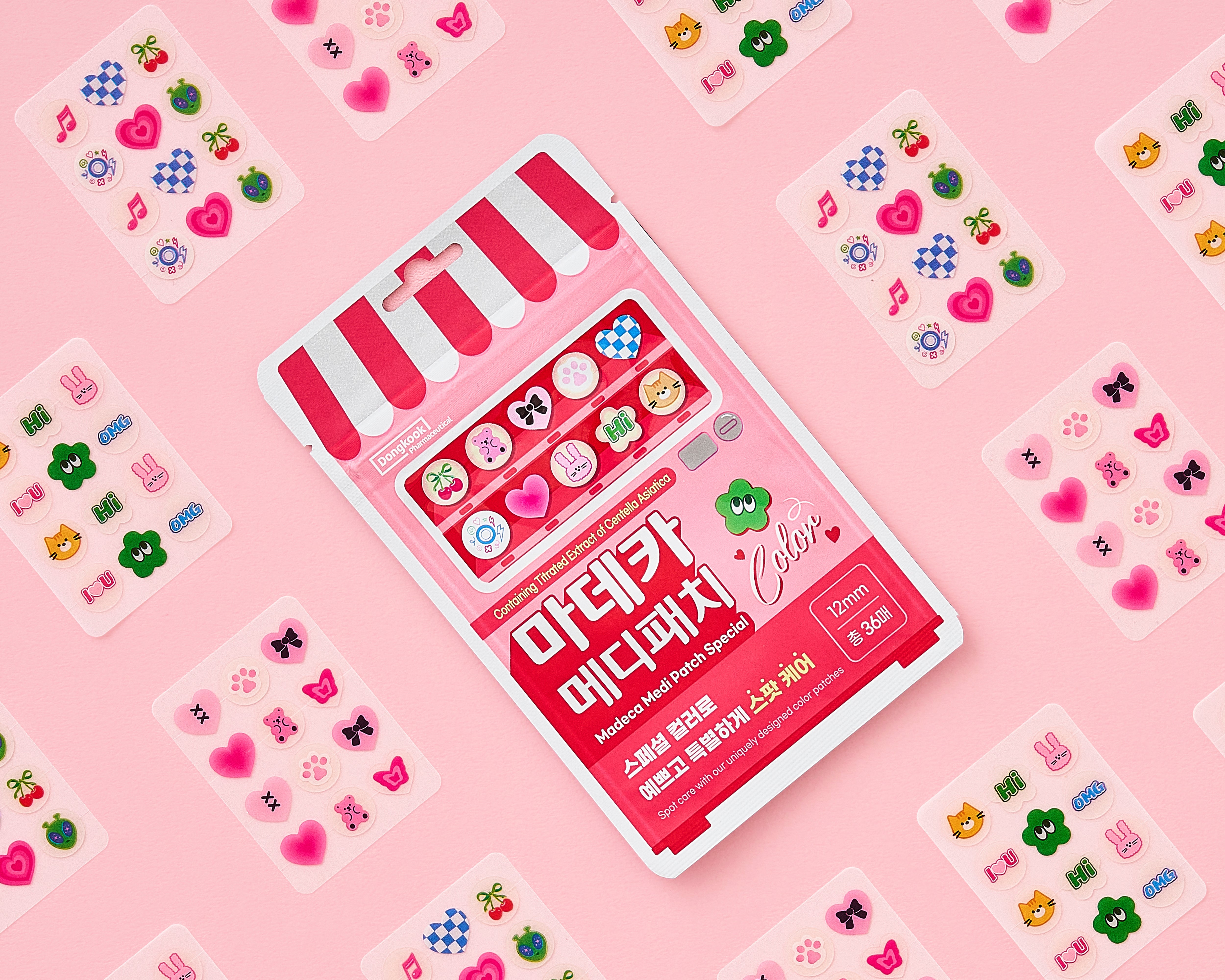 Centellian24 Madeca Medi Patch Special Color 36pcs Korean skincare product image