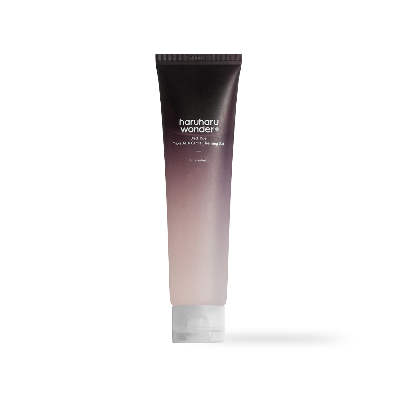Haruharu Wonder Black Rice Triple AHA Gentle Cleansing Gel Unscented 100ml Korean moisturizer product image