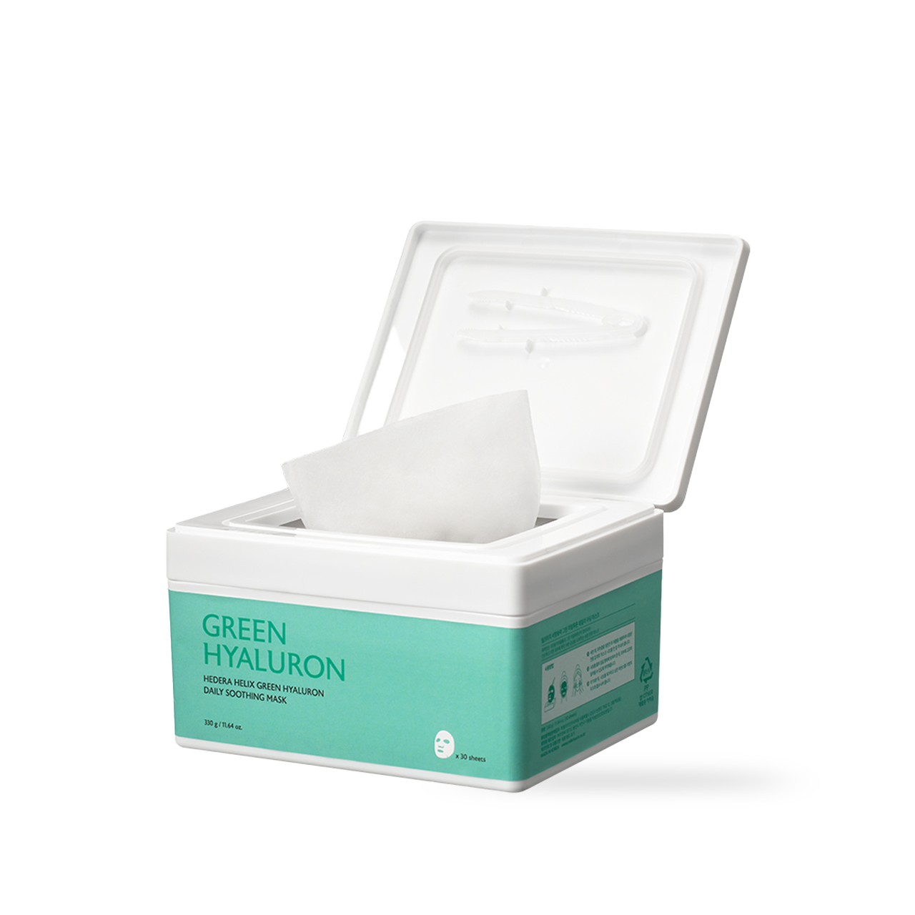 Milk Touch Hedera Helix Green Hyaluron Daily Soothing Mask 30pcs Korean skincare product image