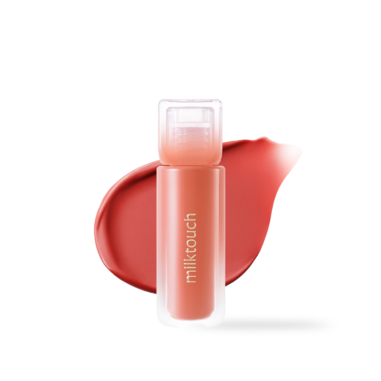 Milk Touch Dew Stain Sheer Lip Gloss 05 Peach Drop 4g K-beauty lip product product image