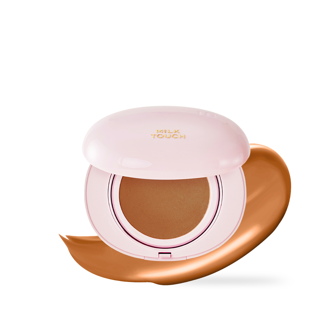 Milk Touch All Day Skin Fit Milky Glow Cushion #33C Cinnamon 15g K-beauty makeup product image