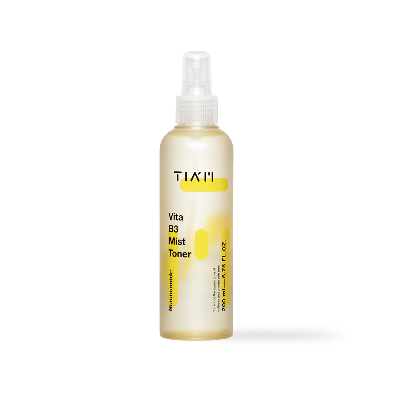 close-up of the spray nozzle on the TIAM Vita B3 Mist Toner bottle