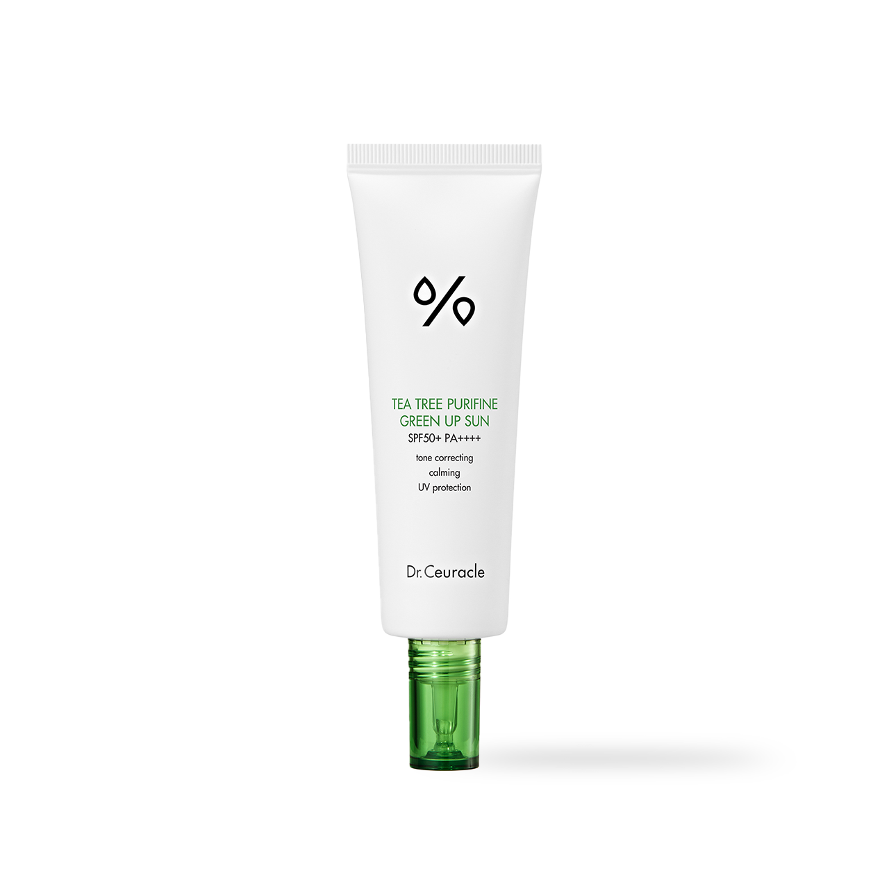 Dr. Ceuracle Tea Tree Purifine Green Up Sun SPF50 PA++++ 50ml Korean sunscreen product image