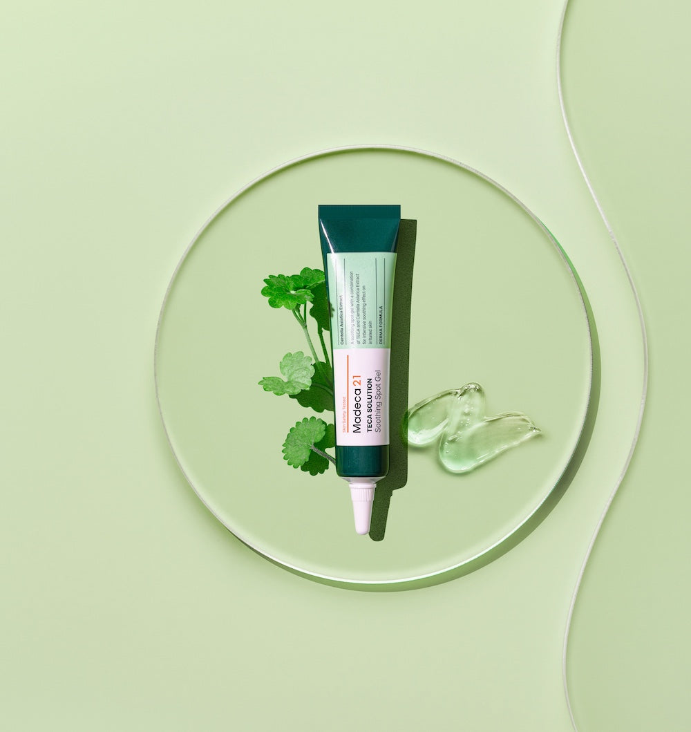 Madeca21 Teca Solution Soothing Spot Gel 15ml Korean skincare product image