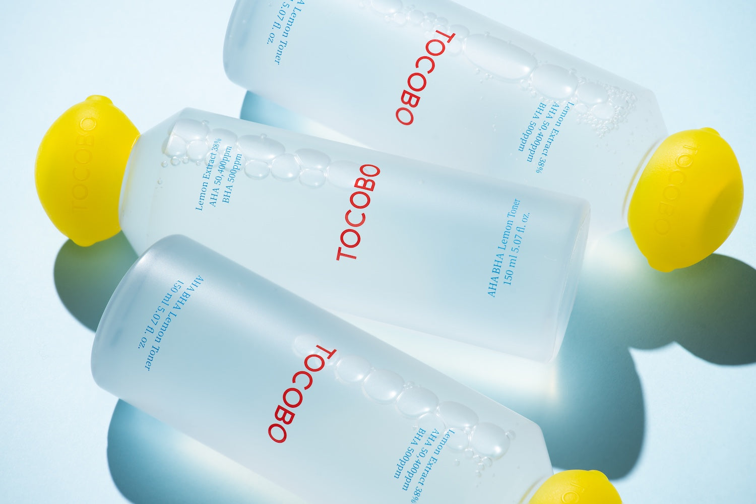 TOCOBO AHA BHA Lemon Toner 150ml Korean toner product image
